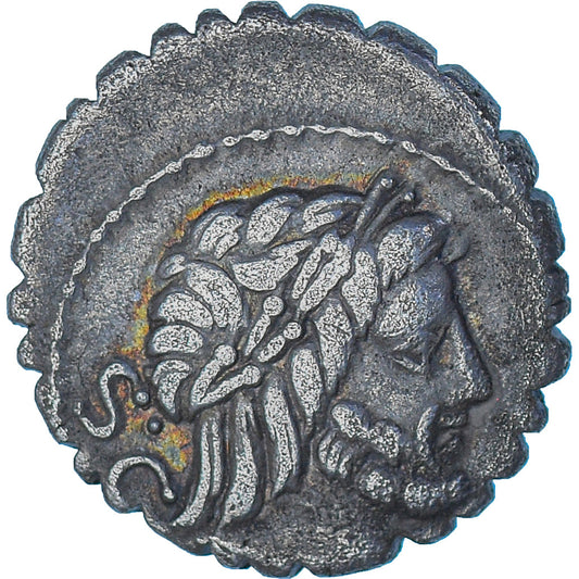 Moneta, 
  
  Antonia, 
  
  Denar Serratus