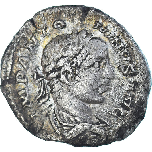 Moneta, 
  
  Heliogabal, 
  
  Denar