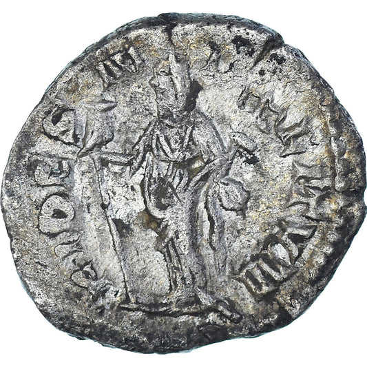 Moneta, 
  
  Heliogabal, 
  
  Denar