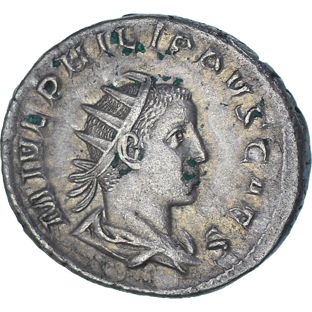 Moneta, 
  
  Filip II, 
  
  Antoninian