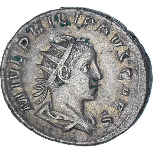 Moneta, 
  
  Filip II, 
  
  Antoninian