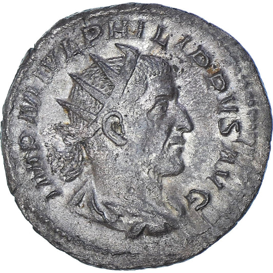 Moneta, 
  
  Filip I, 
  
  Antoninian