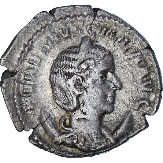 Moneta, 
  
  Herennia Etruscilla, 
  
  Antoninian