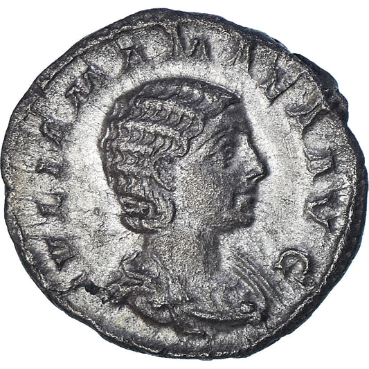 Moneta, 
  
  Julia Mamaea, 
  
  Denar