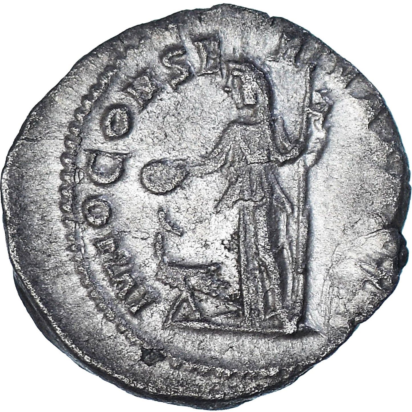 Moneta, 
  
  Julia Mamaea, 
  
  Denar