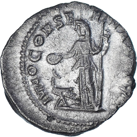 Moneta, 
  
  Julia Mamaea, 
  
  Denar