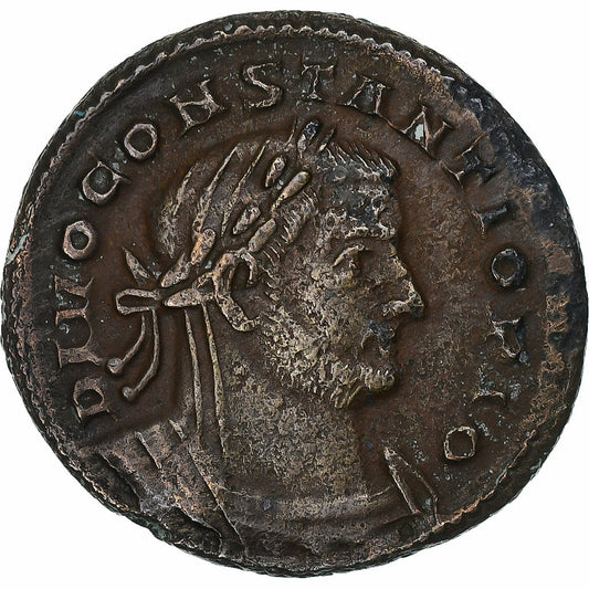 Divus Konstancjusz Chlorus, 
  
  Follis, 
  
  307-310