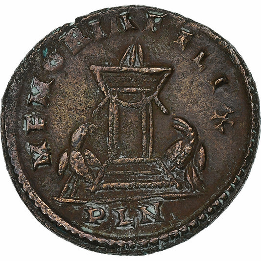 Divus Konstancjusz Chlorus, 
  
  Follis, 
  
  307-310
